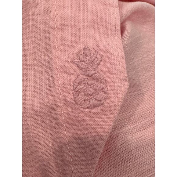 NEW CHUBBIES Men's The Pinky Winky Slub Poplin Friday Button-Up Shirt Size M - Picture 7 of 10